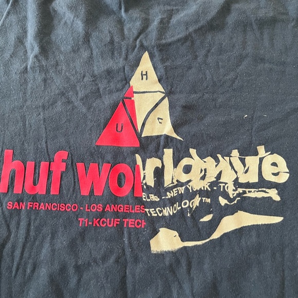 HUF Blue T/Shirt - Picture 5 of 5